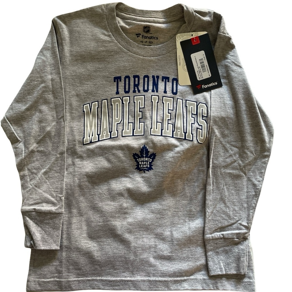 Fanatics Youth Toronto Maple Leafs Blue/Gray Combo Tee set sz S - Picture 2 of 7